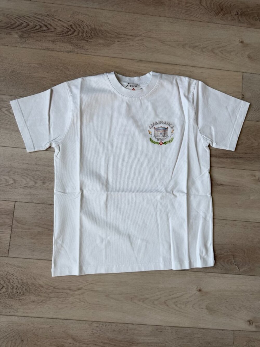 Casablanca Le Temple Du Sport T-Shirt White Men’s Small Good Condition